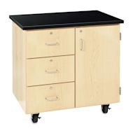 Diversified Spaces Mobile Storage Cabinet