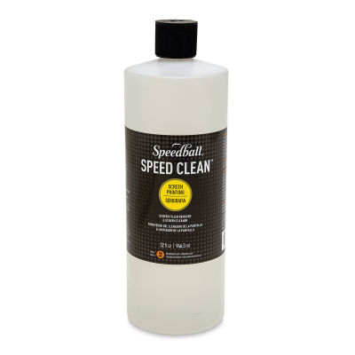 Speedball Speed Clean Screen Cleaner - Squeeze Bottle, 32 oz