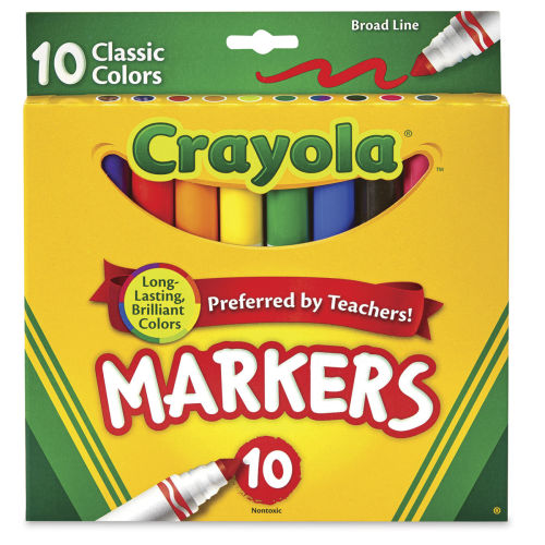Crayola Classic Colors Markers and Sets