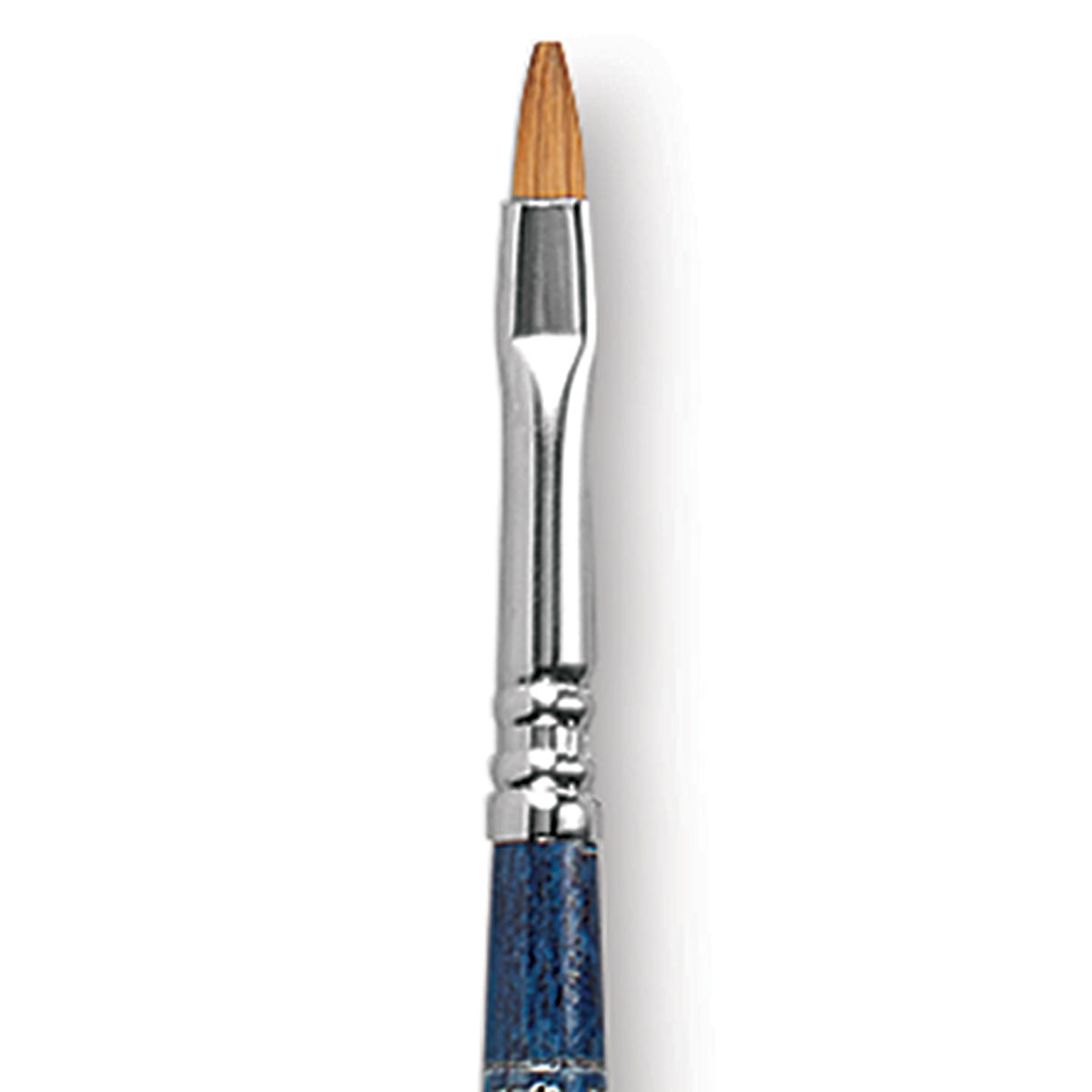 Escoda Optimo Series 1310 Artist Watercolor & Acrylic Short Handle Paint  Brush, Pure Kolinsky, Liner, Size 6