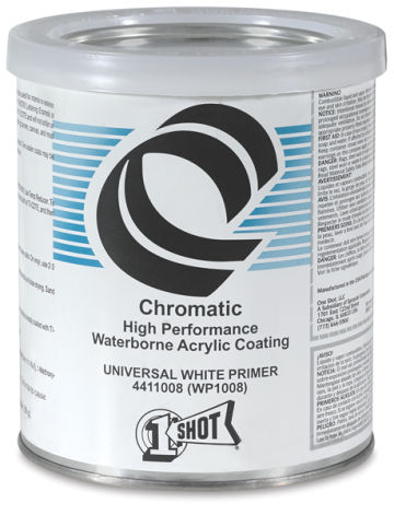 1-Shot Primers - Front of can of Universal White Primer