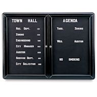 Ghent Ovation Letterboard Message Centers