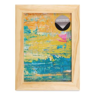 Blick Wood Gallery Frame - Natural, 5" x 7"
