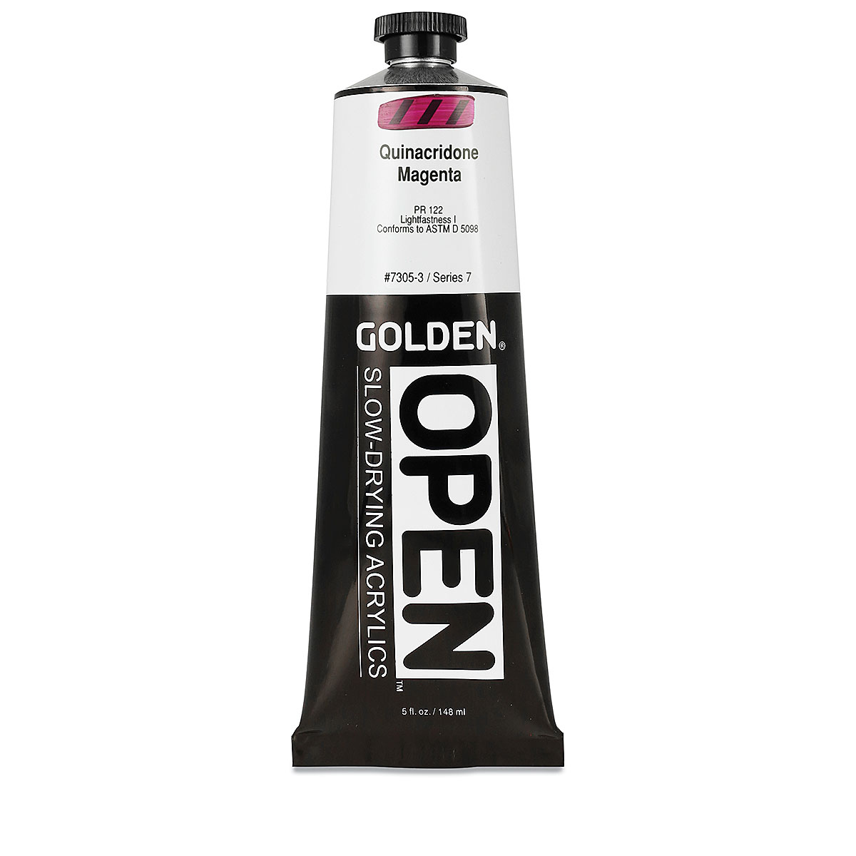 GOLDEN Open Acrylic Paints Quinacridone Magenta 2 oz