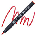 Zig Fudebiyori Brush Pen - Red