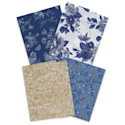 Decopatch Mix & Patch Paper Assortment - Set of 4, Shades of Blue, x
