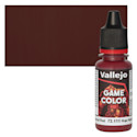 Vallejo Game Color Acrylic Paint - Nocturnal Red, 18 ml