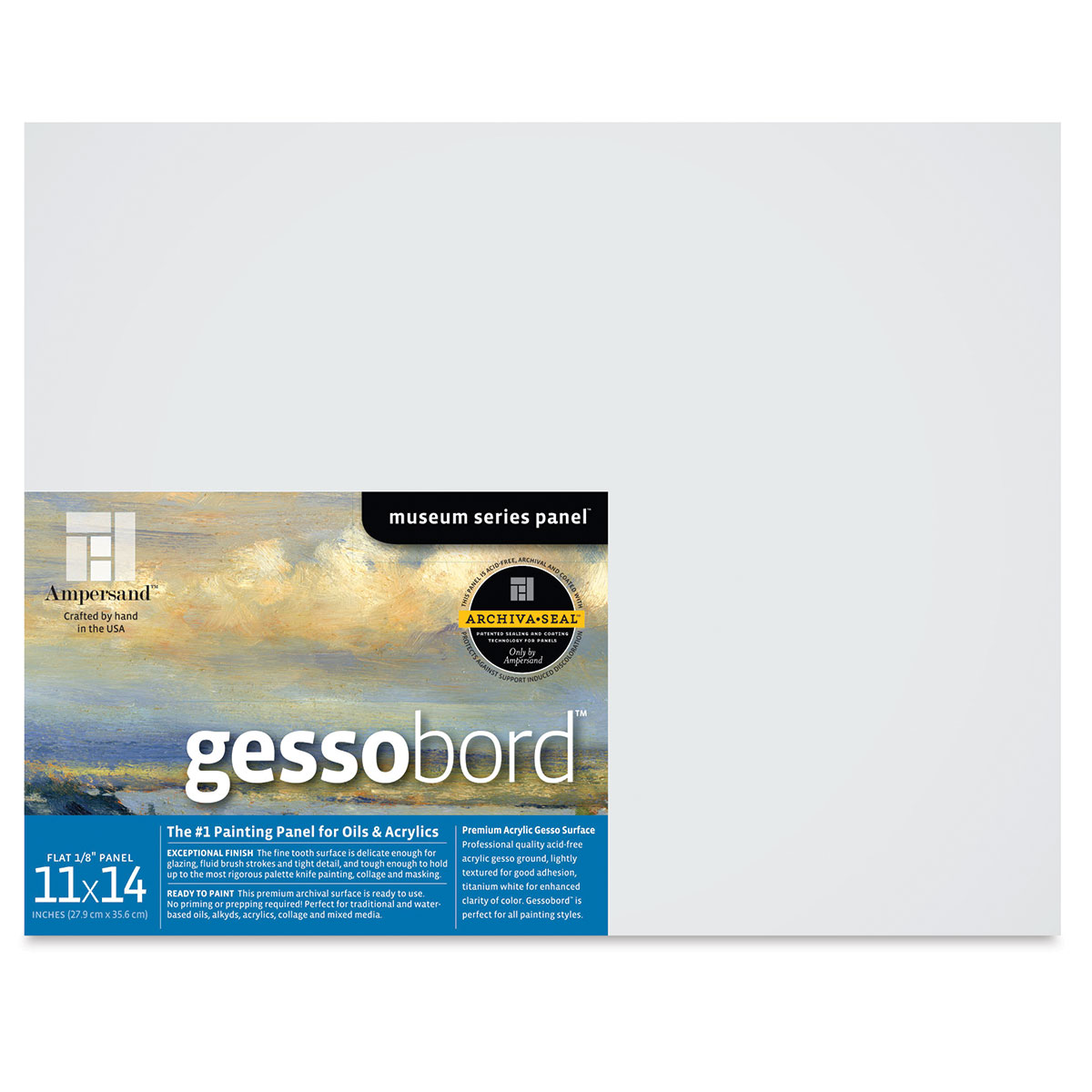 Ampersand Gessobord - The Best Surface for Oil and Acrylic Painting 