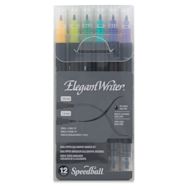 Speedball Elegant Writer Dual Tipped Calligraphy Marker Set