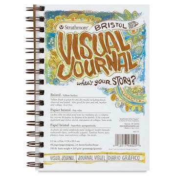 Open in modal - Strathmore Bristol Visual Journal - Vellum, 8" x 5-1/2"