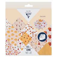 Clairefontaine Origami Paper - Fall, Assorted Sizes, Pkg of 60