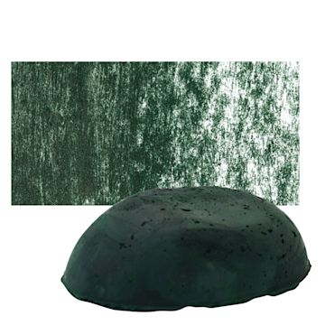 Open in modal - Sennelier Soft Pastel Pebble - Forest Green pastel and swatch