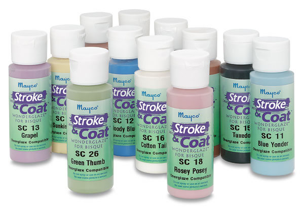 Stroke And Coat Glaze Color Chart