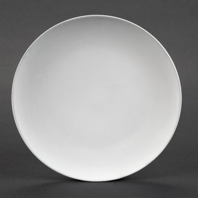 Duncan Oh Four Bisque Dinnerware - Top view of Dinner plate