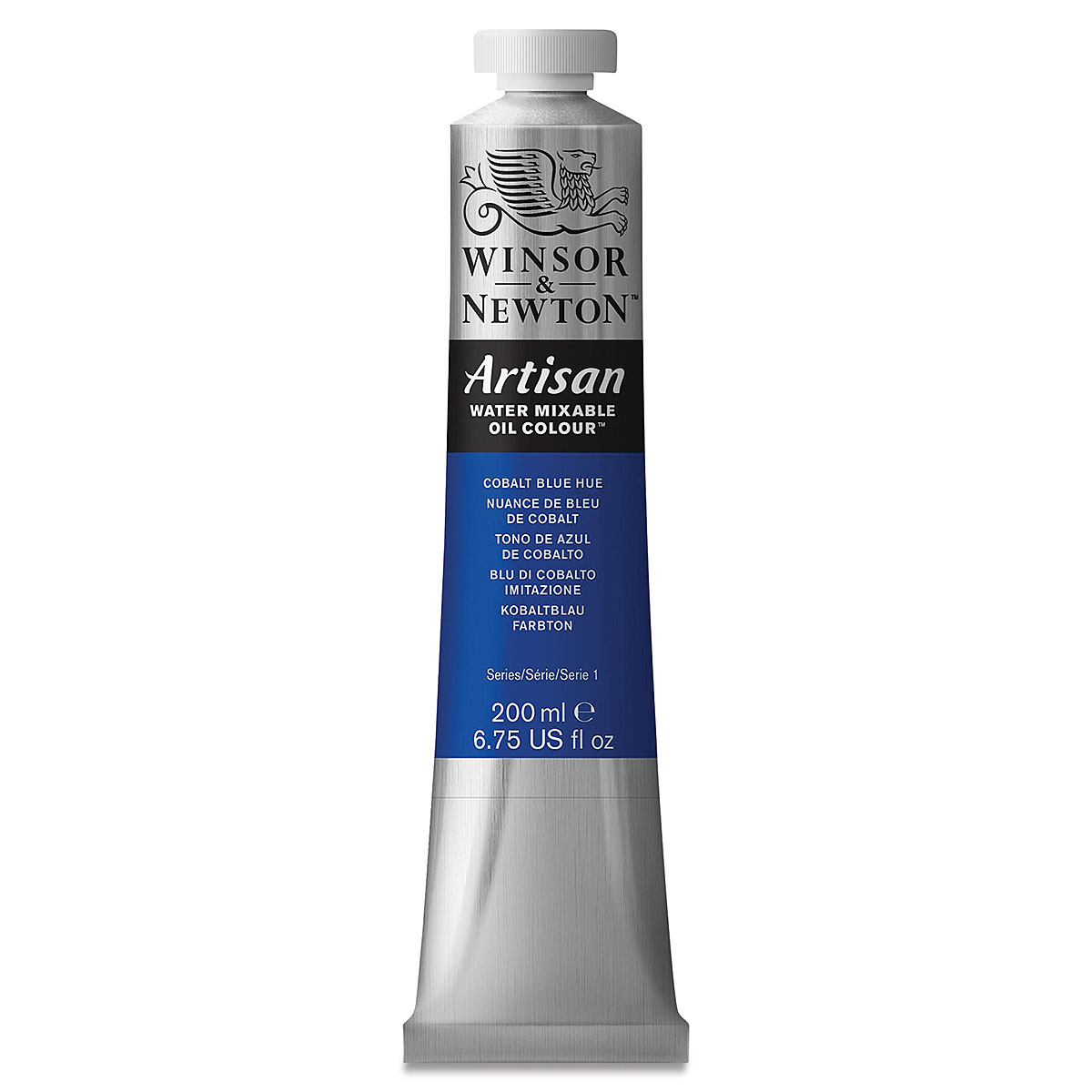 Winsor & Newton Artisan Water Mixable Oil Color - Cobalt Blue Hue, 200 ml  tube