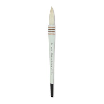 Open in modal - Silver Brush Atelier Quill Series Goat Hair Brush - Size 80, Short Handle