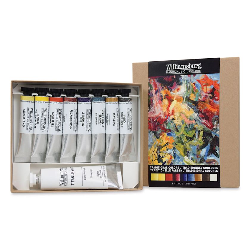 Williamsburg Oils - Traditional Colors Set of 9 | BLICK Art Materials