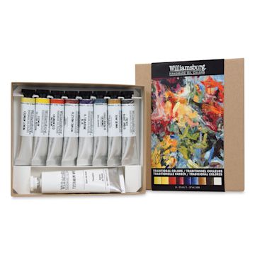 Williamsburg Oils - Traditional Colors Set of 9 | BLICK Art Materials