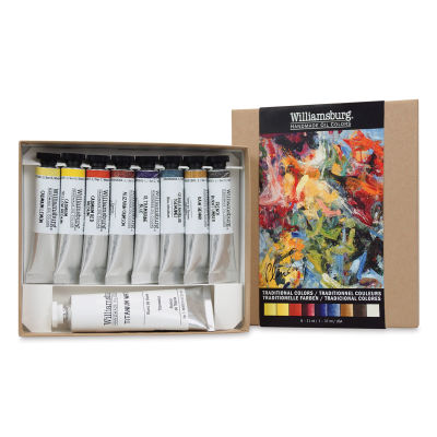 Williamsburg Handmade Oil Paints - Traditional Colors Set