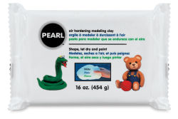 Pearl Paperclay - Front of 1 lb package shown