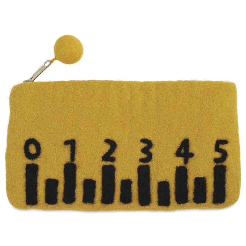Aitoh Felt Ruler Pouch | BLICK Art Materials
