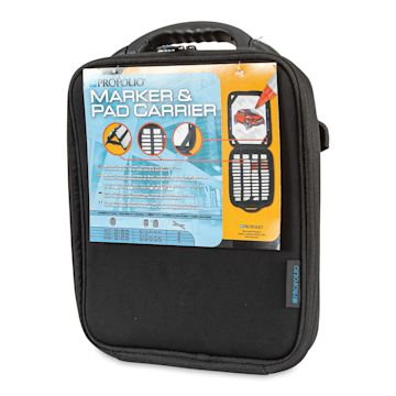 Open in modal - Itoya Profolio Marker and Pad Carrying Case - 9 x 12, front
