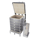 L&L Davinci Square Kiln - X3245-D, Cone 10, 208V-3P, 100.1A, H x 30-1/2