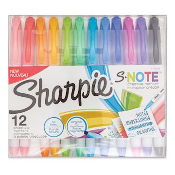 Open in modal - Sharpie S-Note Creative Markers - Set of 12