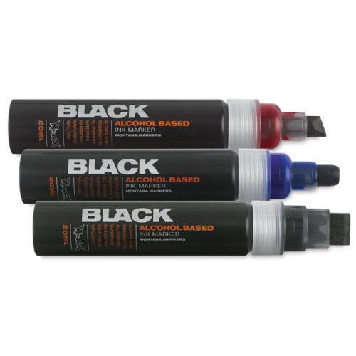 Montana Black Dye Ink Markers