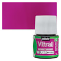 Pebeo Vitrail Paint - Fuchsia Pink , 45 ml bottle