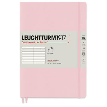 Leuchtturm1917 Ruled Softcover Notebook - Powder, 7" x 10"