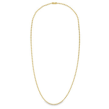 ImpressArt Ball Chain Necklaces - Brass Necklace
