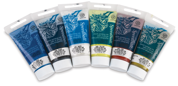 Speedball Water-Soluble Block Printing Inks and Sets