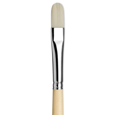 Da Vinci Top Acryl Synthetic Brush - Filbert, Long Handle, Size 10