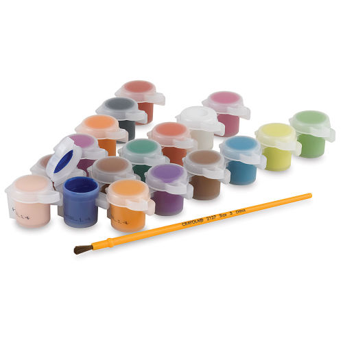 Crayola Neon Washable Kids Paint 2 Oz Assorted Colors Set Of 10