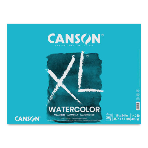 Purchase Canson XL Watercolor Paper Pad 18X24 - 30 Sheets 956 with  unbeatable pricing