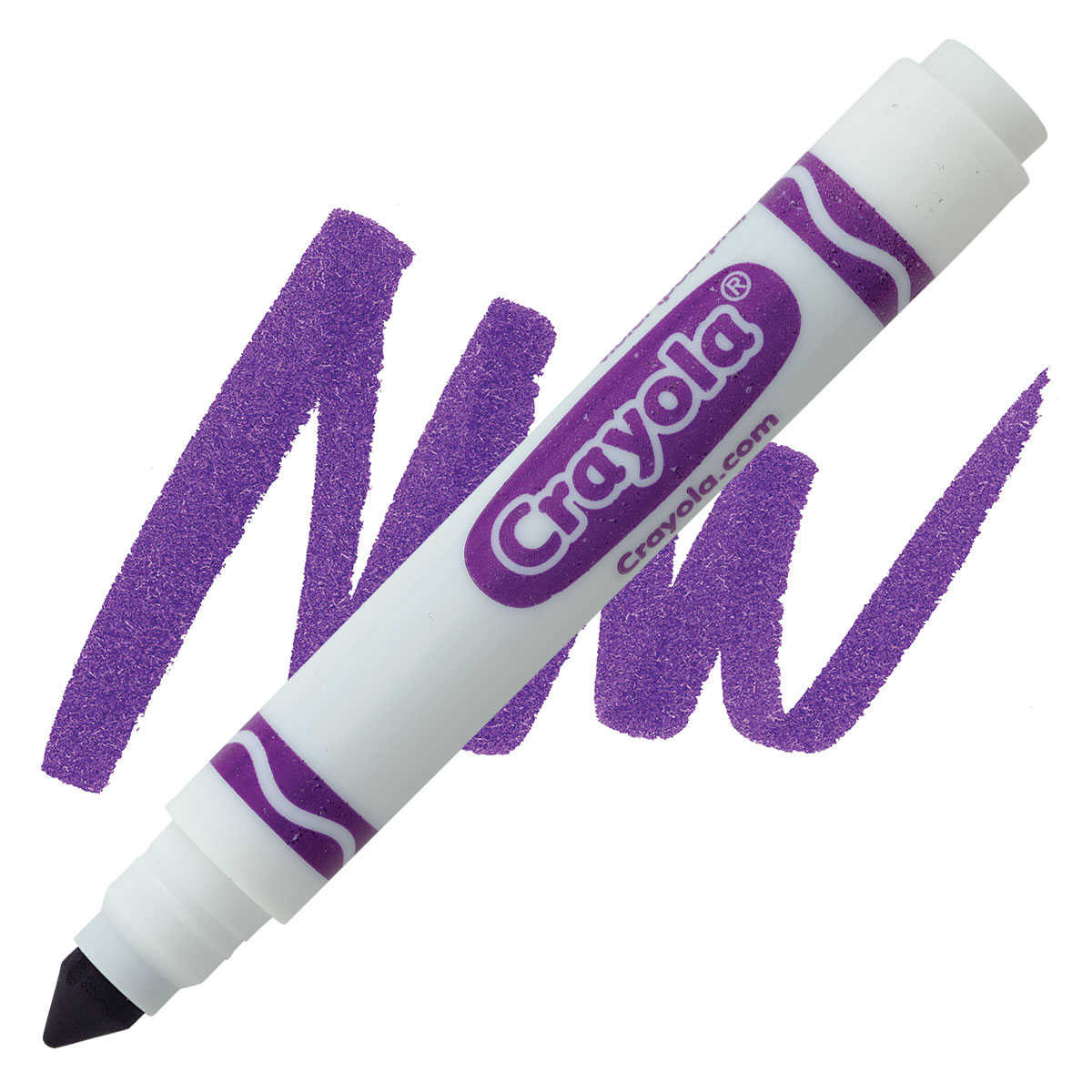 one purple crayola marker