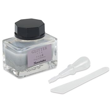 Open in modal - Kuretake Ink-Café Drop of Shimmer Ink Additive - Glitter, 20 ml, bottle with dropper