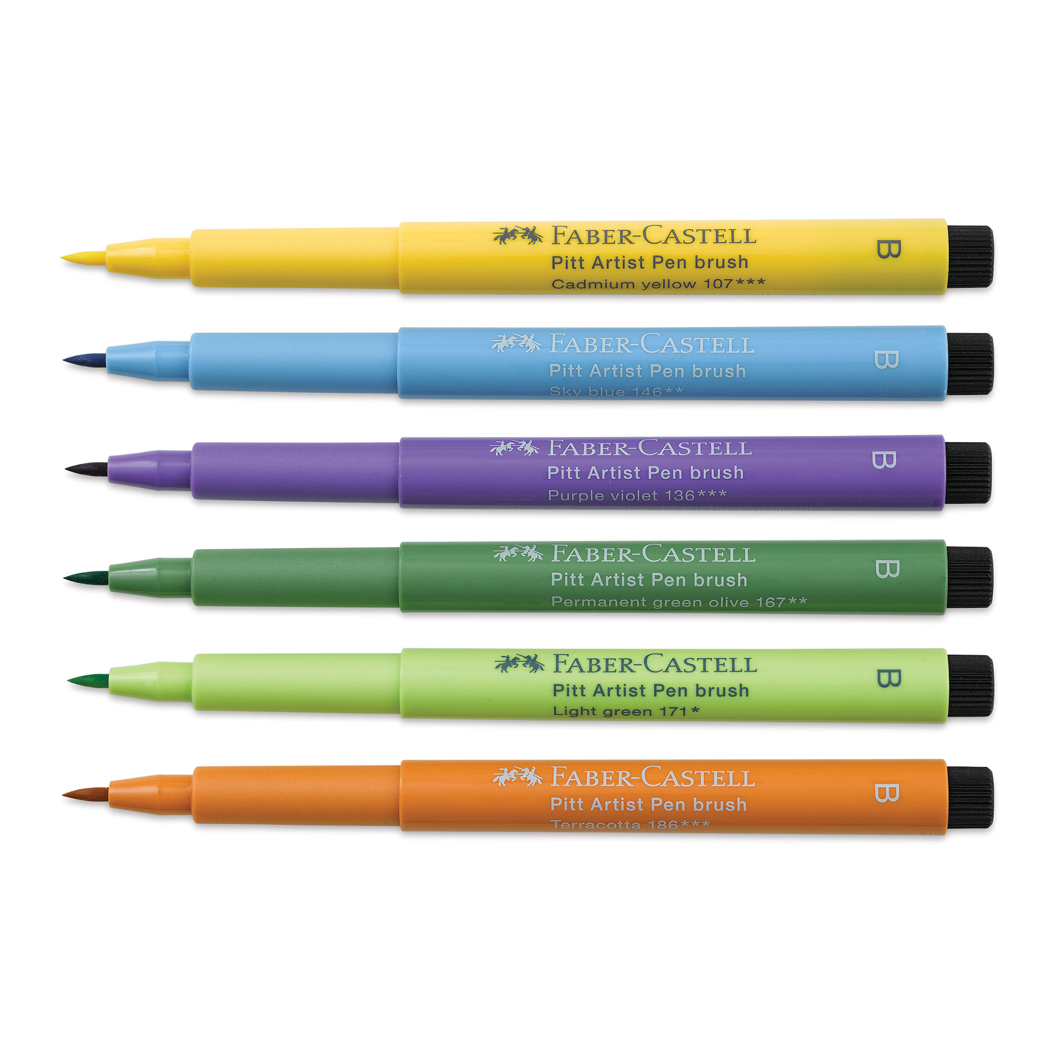 Pitt Artist Pen, Brush, Light Phthalo Green - The Art Store/Commercial Art  Supply