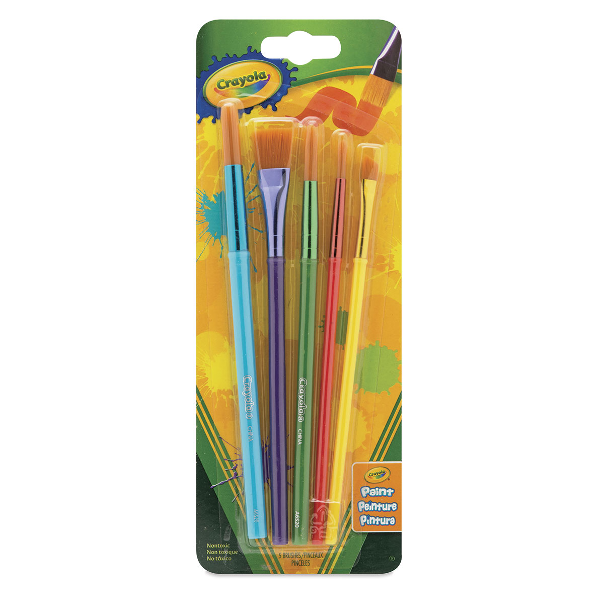 paint brush set for kids