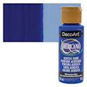 DecoArt Americana Acrylic Paint - Ultramarine Blue (Transparent), 2 oz