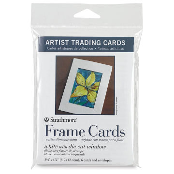 Strathmore Artist Trading Card Frames - 3-1/2" x 4-7/8", Pkg of 6