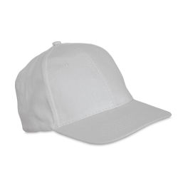 Baseball Cap - White, Adjustable Size
