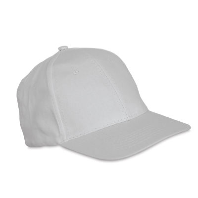 Baseball Caps - Right side of white Baseball Cap