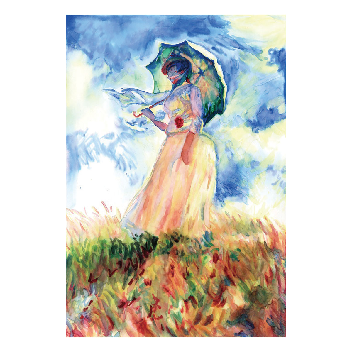 Zig Kuretake Historic Art Watercolor Set- Claude Monet
