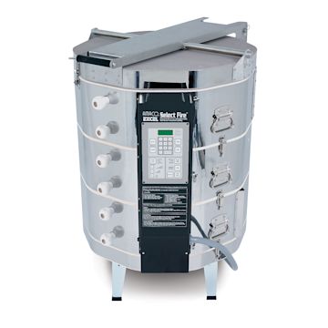 Open in modal - Amaco Excel Kiln with EZ-Lift - EX270SF, 208V, 1P, 48A, 23-3/8" Dia x 27"