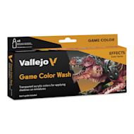 Vallejo Game Color Fluid Acrylic Washes and Set