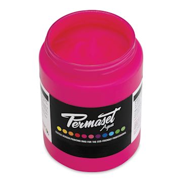 Open in modal - Permaset Aqua Fabric Ink - Glow Pink, 300 ml