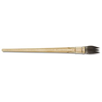 Open in modal - Da Vinci Double Squirrel Brush - Triple Pointed Round, Size 1