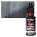 Vallejo Game Color Acrylic Paint - Dark Gunmetal, 18 ml
